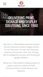 Mobile Screenshot of bigcolour.co.nz